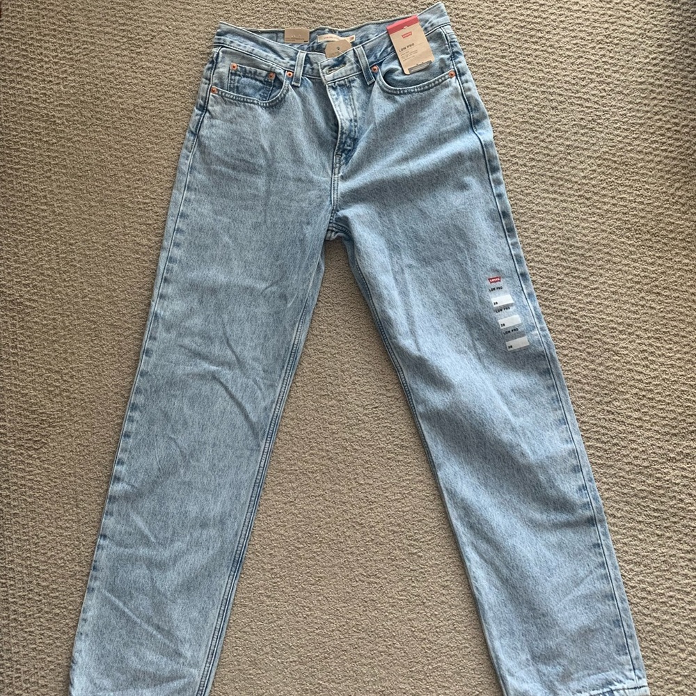 Levi’s low pro straight in “charlie glow up” NWT
